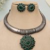 Zuri oxidised necklace - Image 2